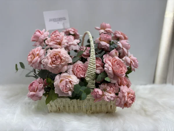 pink peony flowers bouquet