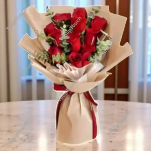 Red Roses Bouquet Delivery