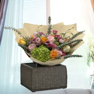 mixed flowers bouquet