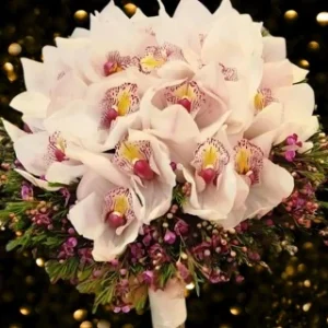 orchid wedding bouquet