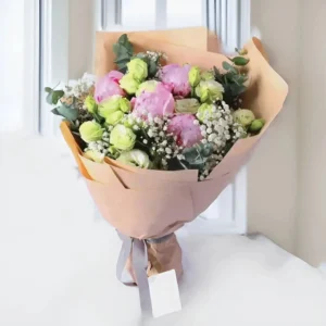 Peony Flower Bouquet