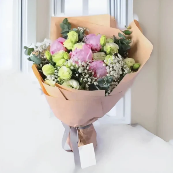 Peony Flower Bouquet