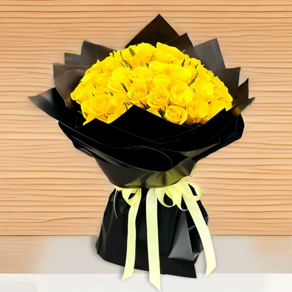 yellow roses bouquet delivery