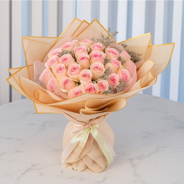 30 Stem Pink Roses
