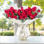 50 Red Roses Bouquet