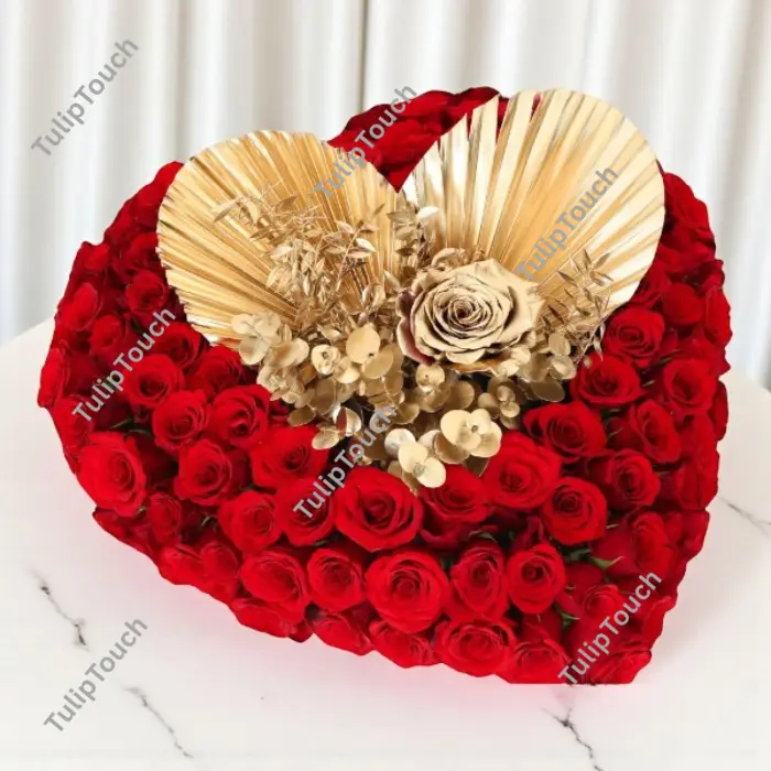 Golden Rose Bouquet