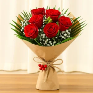Long Stem Red Roses
