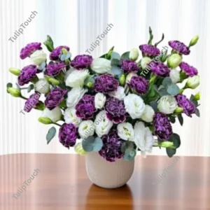 Luminous Lisianthus Blooms