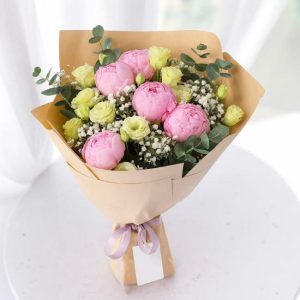 Peony Flower Bouquet