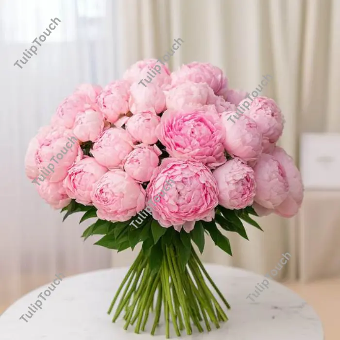 Pink Peonies Bouquet