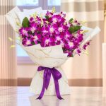 Purple Orchid Bouquet