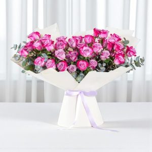 Purple Blooming Roses