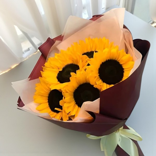 Summer flower bouquet