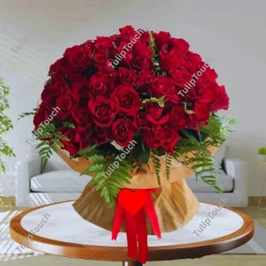 Red Flowers Bouquet