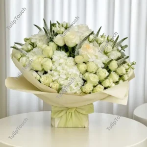 White Rose Bouquet