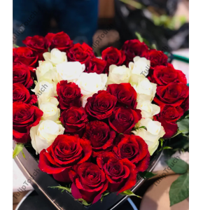 red rose box