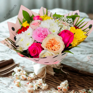 mixed floral bouquet