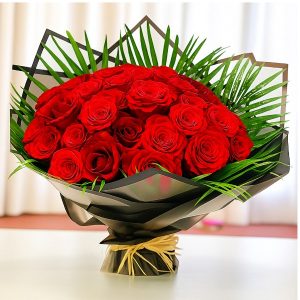 Beautiful Red Roses Bouquet
